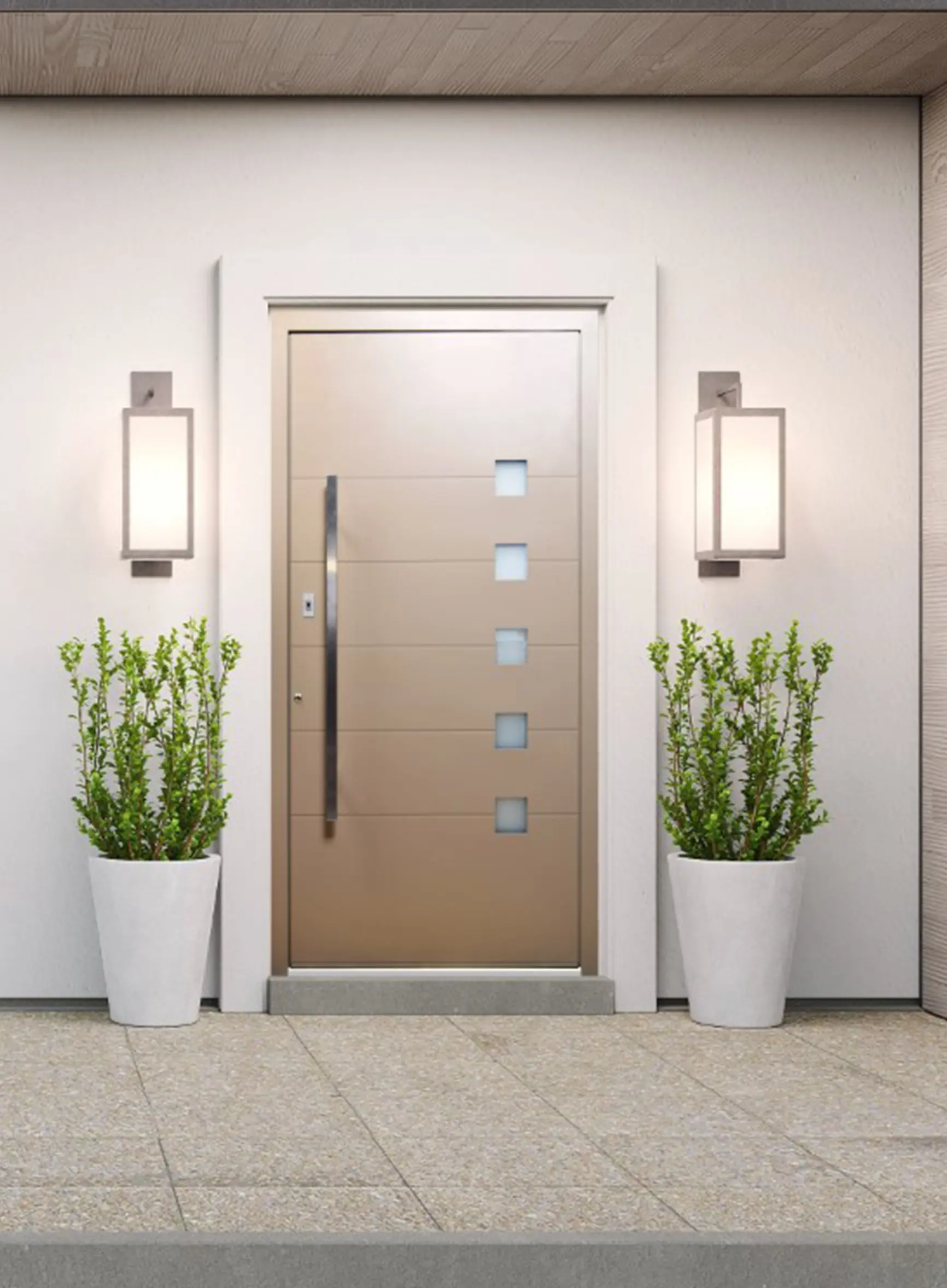 portoncino alluminio