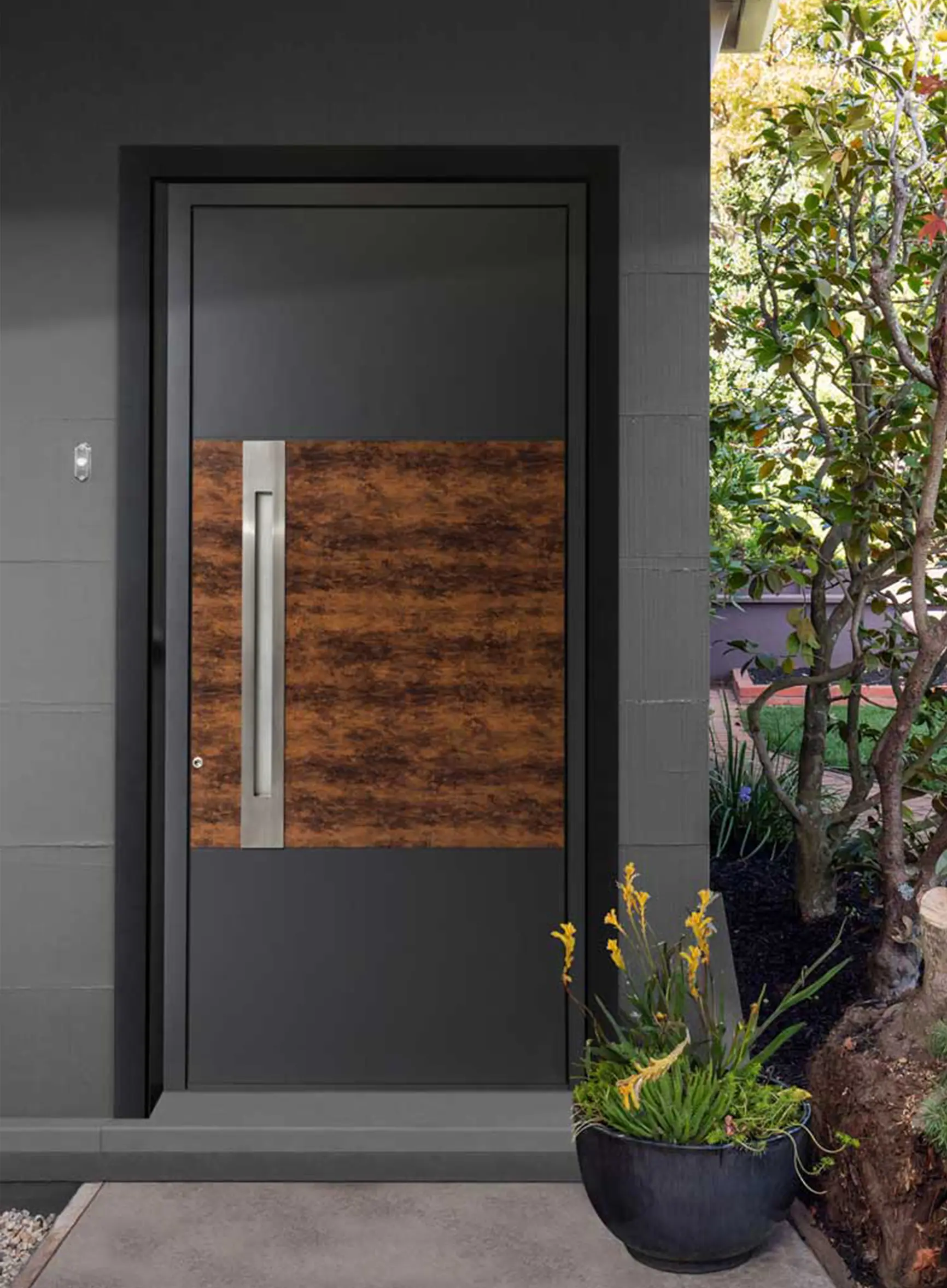 portoncino alluminio