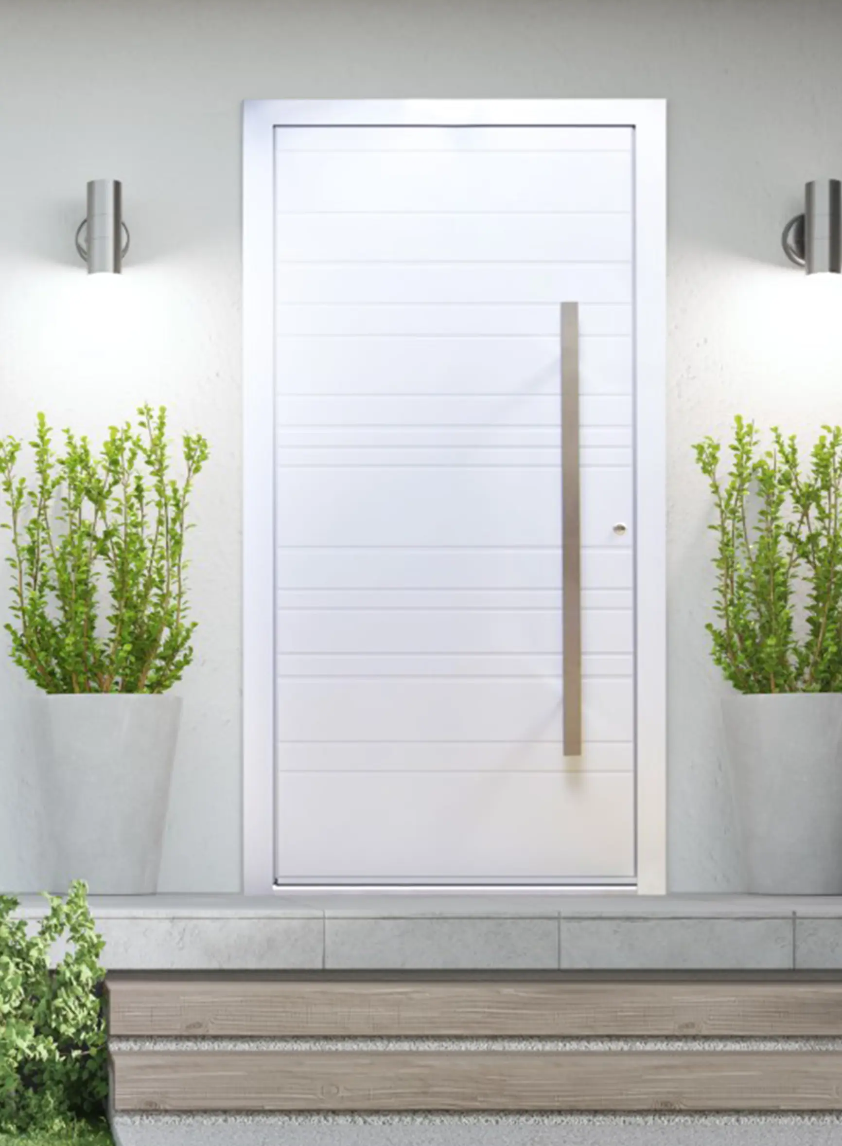 portoncino alluminio